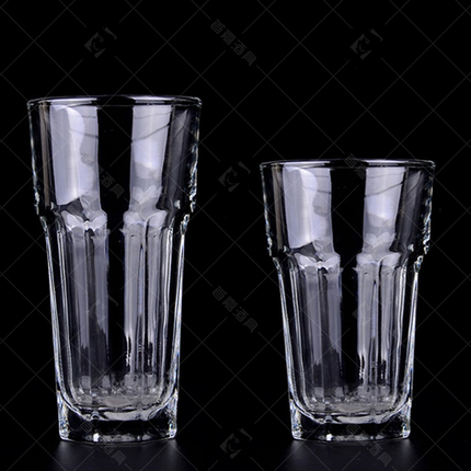 Scale Hall glass large octagonal glass wine glass shake glass fancy glass octagonal glass