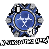 Board game Post station Neuroshima Hex catastrophe A02 variotations] hexagonal War chess custom