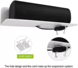 Стена с плавающей полкой -на полке на полке бесплатная стойка для хранения на стенах