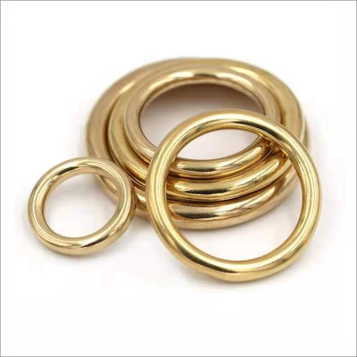 Чистое медное сплошное бесшовное кольцевое кольцо бронзовое кольцо вытянуть ручные аксессуары без интерфейса Diy медный круг круга бронзового круга кожа кожа