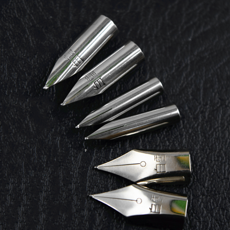 Ink Sacks Pen Assorted Elementary School Students Pen Nib Apply Big Sharp Steel Nib Nib Accessories Study Stationery Wholesale