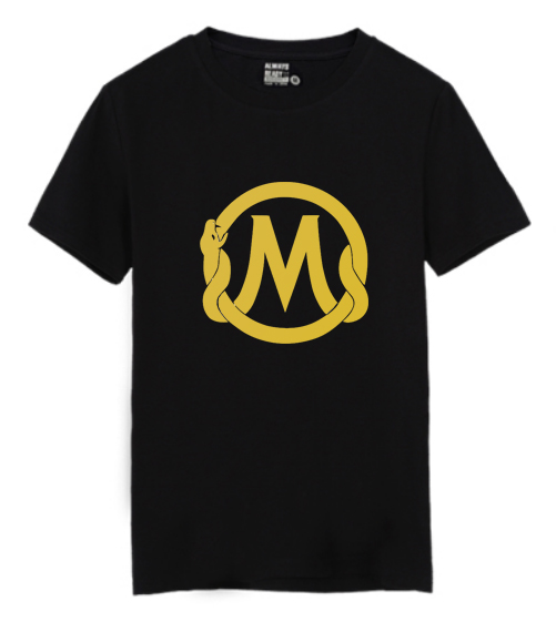 Wouldbe T-shirt thanks to farewell Cosby Memorial T-shirt Loose Basketball 24 Jersey Black Manba Bronzed Short Sleeve Pure Cotton