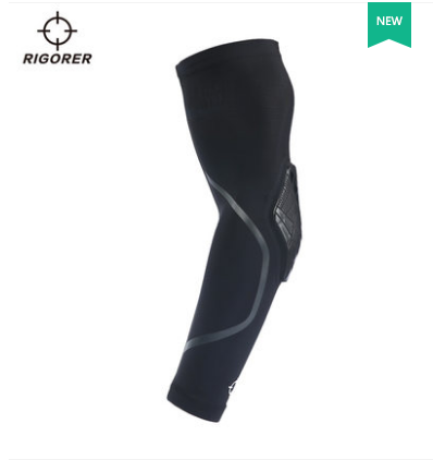 Quater new pint of wrists honeycomb anti-slip lengthened protective elbow breathable basketball Sport arm Men's guard basketball gear