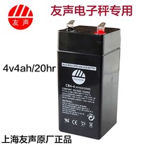  Shanghai Yousheng electronic scale battery battery 4V4Ah 20hr Yousheng electronic scale accessories battery special