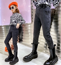 Girls Spring Pants Magic Pants Children 2022 New Ten-Year Girls 6 Cowboys 7 Ocean 8 Docks Pants 9