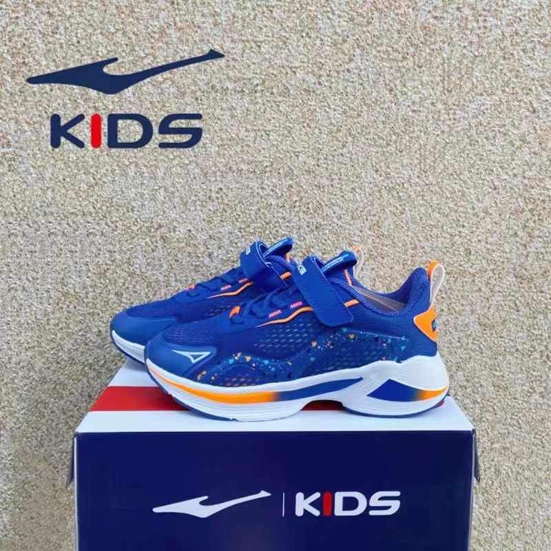 Hongxing Erke children's shoes boys shoes 2022 autumn new breathable mesh children's sports shoes wear-resistant running shoes