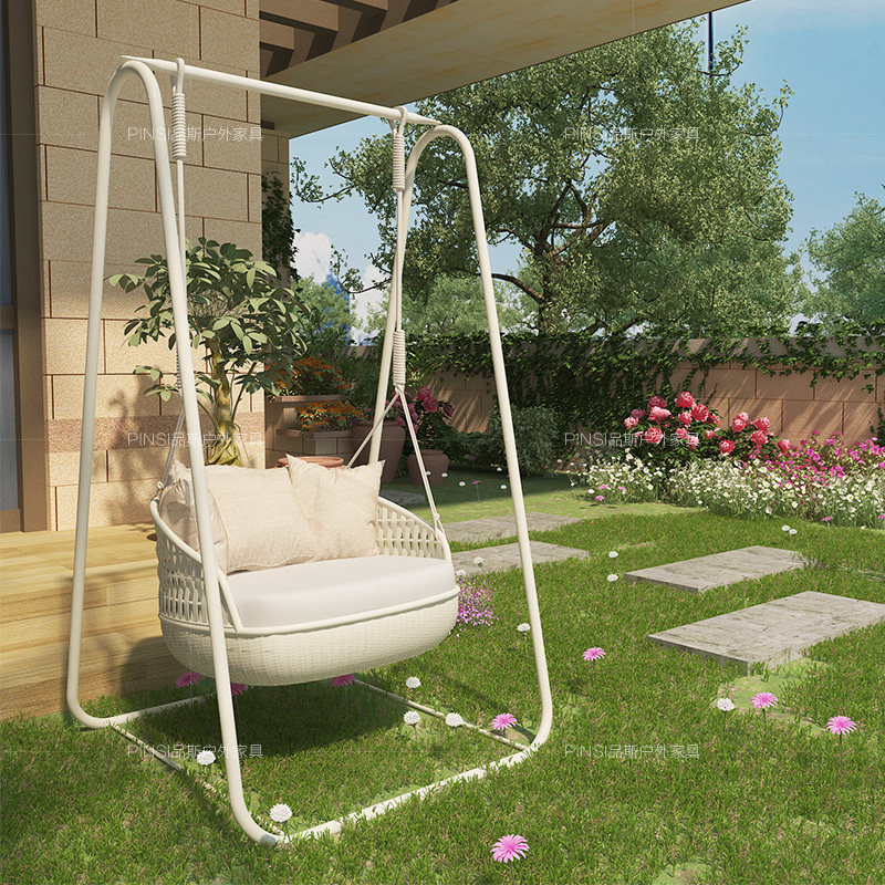Outdoor Swing SWING Hanging Chair Basket Benches Home Sloth Indoor Cradle Chair Balcony Patio SINGLE DOUBLE NORDIC