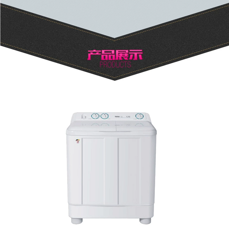 Haier Haier XPB70-1186BS máy giặt bán tự động hộ gia đình đôi xi lanh đôi thùng đập 7 kg khô may giat lg