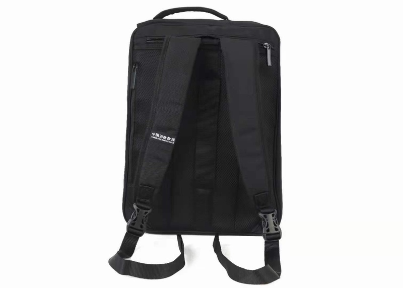 Authentic New Fire-Fighting Black Carrying Bag Backpack Multi-Functional Housekeeping Satchel Duty Bag Travel Backpack Front Transport Bag