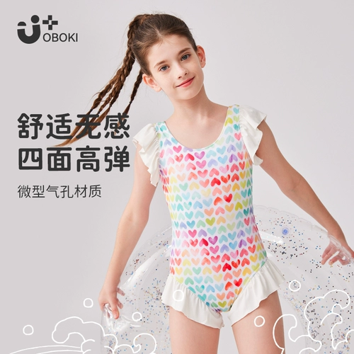 Детский милый купальник, в западном стиле, защита от солнца