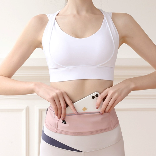 Спортивная поясная сумка, сумка через плечо, портативный невидимый мобильный телефон, прочная водонепроницаемая сумка на одно плечо для спортзала, мужская нагрудная сумка, для бега