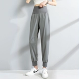 Быстросохнущие спортивные штаны, дорожный утягивающий пояс на талию для тренировок для спортзала для отдыха, свободный крой, для бега