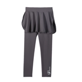 Спортивные быстросохнущие леггинсы, юбка на девочку, сетка, дорожная форма, куртка, комплект, штаны, в обтяжку