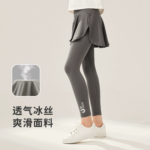 Спортивные быстросохнущие леггинсы, юбка на девочку, сетка, дорожная форма, куртка, комплект, штаны, в обтяжку