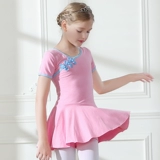 Юбка на девочку, летняя одежда для гимнастики, боди, спортивная одежда для раннего возраста