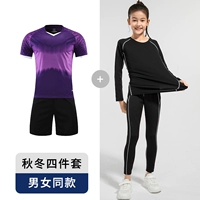 Сиреневый демисезонный комплект, 4 предмета