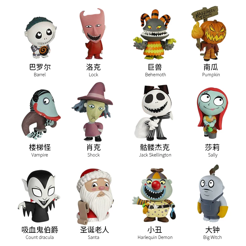 FUNKO Рождественская ночь Stunning Series 2 Around Mini Secret Blind Blinds Metrocellia Collection Doll Doll