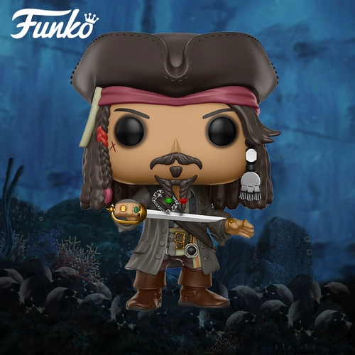 Подлинный Funko Pop Pirates of Caribbean Pirate 5 капитан Джек Депп модель модели локалистская марионетка