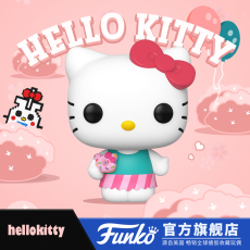 Игрушка-аниме funko pop hello kitty周边凯蒂猫手办kitty猫咪公仔搪胶收藏玩偶
