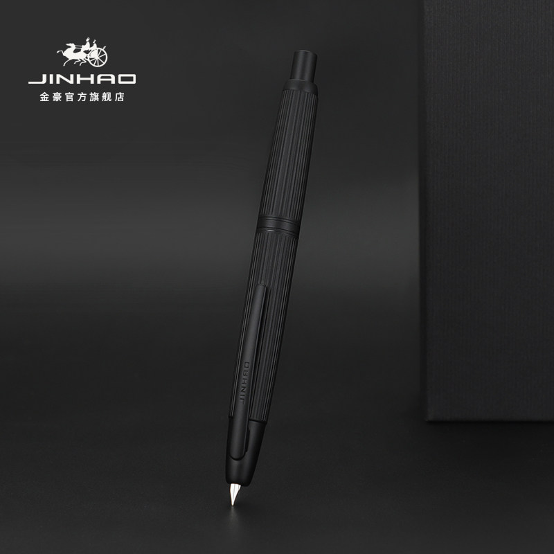 Перьевая ручка Jinhao 10 press, высококачественный бизнес-офис, высококачественный печатный станок для мужчин и женщин, изысканная каллиграфическая подпись, взрослый ученик, учитель, специальный подарок, подарочная коробка, десятка флагманских магазинов лучших брендов Изображение 1