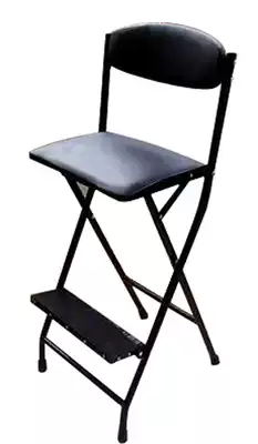 Folding big bass chair double bass cello seat back performance bass stool