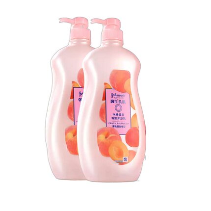 强生美肌香氛沐浴露水嫩720g家庭套装