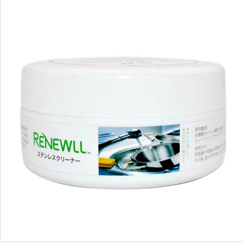Stainless steel cleaning paste Household cleaning pot bottom black scale oil powerful decontamination paste Rust remover Tile cleaning agent