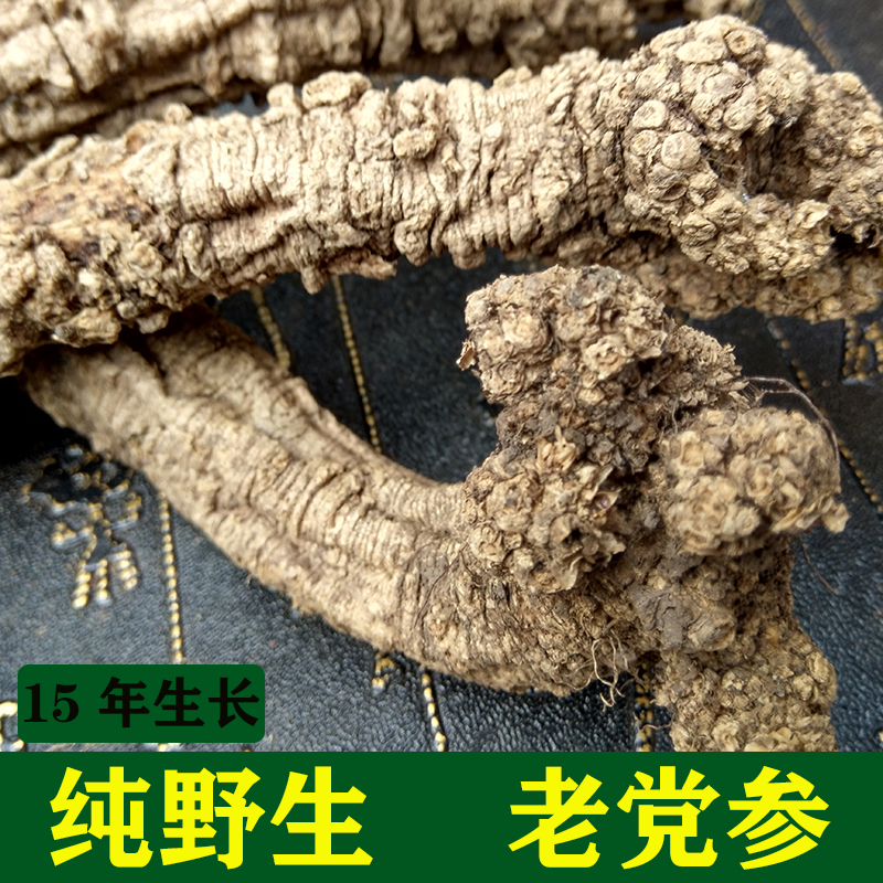 Rural self-digging pure wild Dang Shen 250g Dang Shen lion's head Dang Shen on Dang Shen soup tonic