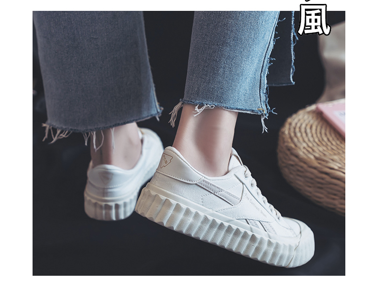 Giày vải nữ phiên bản Hàn Quốc của ulzzang sinh viên hoang dã bf retro cổng gió chic Harajuku siêu cháy đường phố giày sneaker nữ hot trend 2021