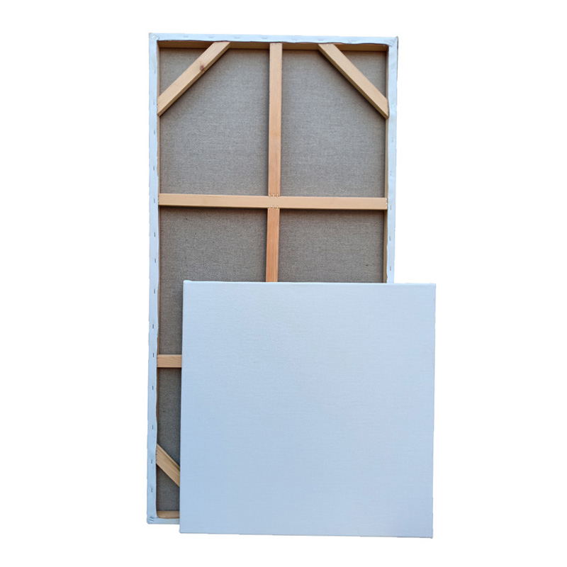 Oil painting frame customized rain dew linen oil canvas with frame oil painting inner frame acrylic oil painting board hand-painted in fine grain cloth