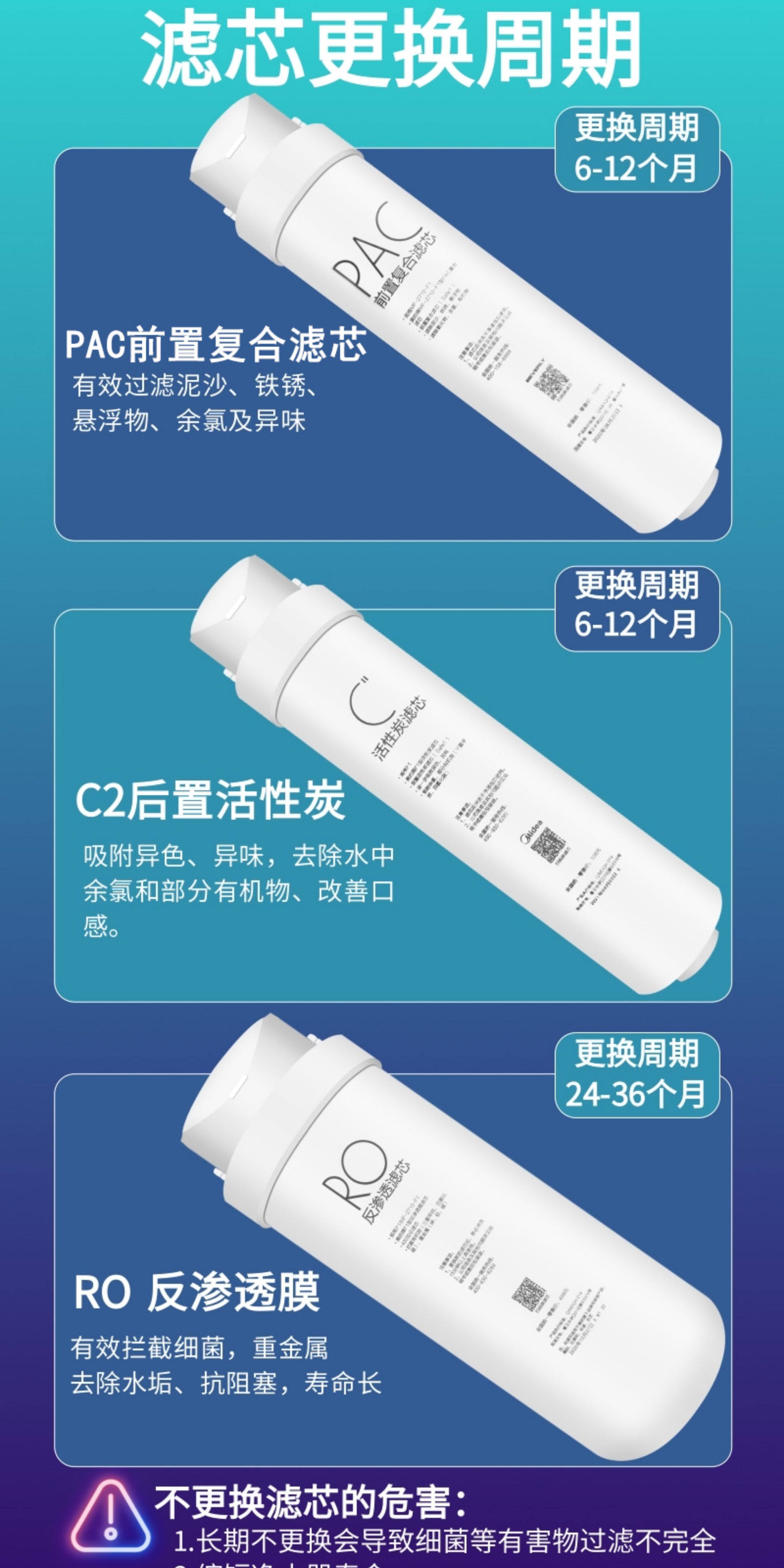 Фильтр для воды 美的净水机器mrc1686a-400g/mro1790b-400g/s400/x400e比佛利滤芯 Фильтр для воды 美的净水机器mrc1686a-400g/mro1790b-400g/s400/x400e比佛利滤芯