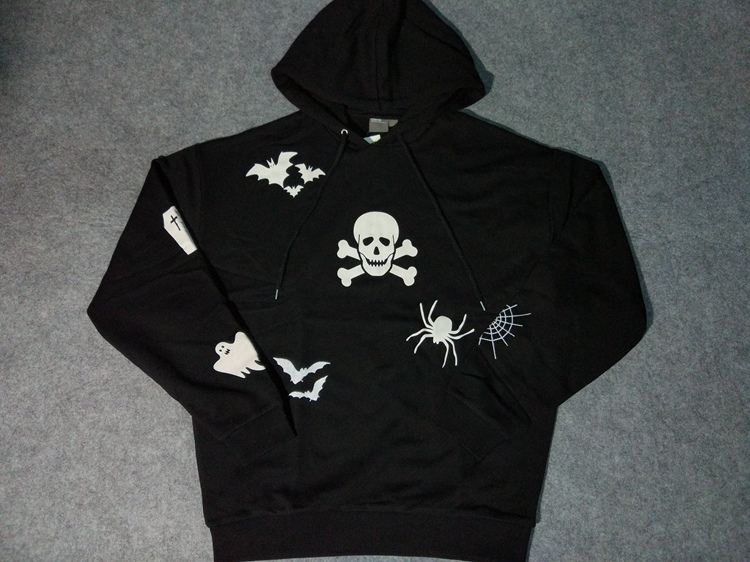 In Stock Asos Fashionable and Unique Pure Cotton Hooded Halloween Skull Loose Sweatshirt Jacket In Stock Asos Fashionable and Unique Pure Cotton Hooded Halloween Skull Loose Sweatshirt Jacket