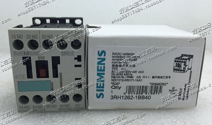 New original German Siemens Contactor 3RH1262-1BB40 24VDC warranty for one year