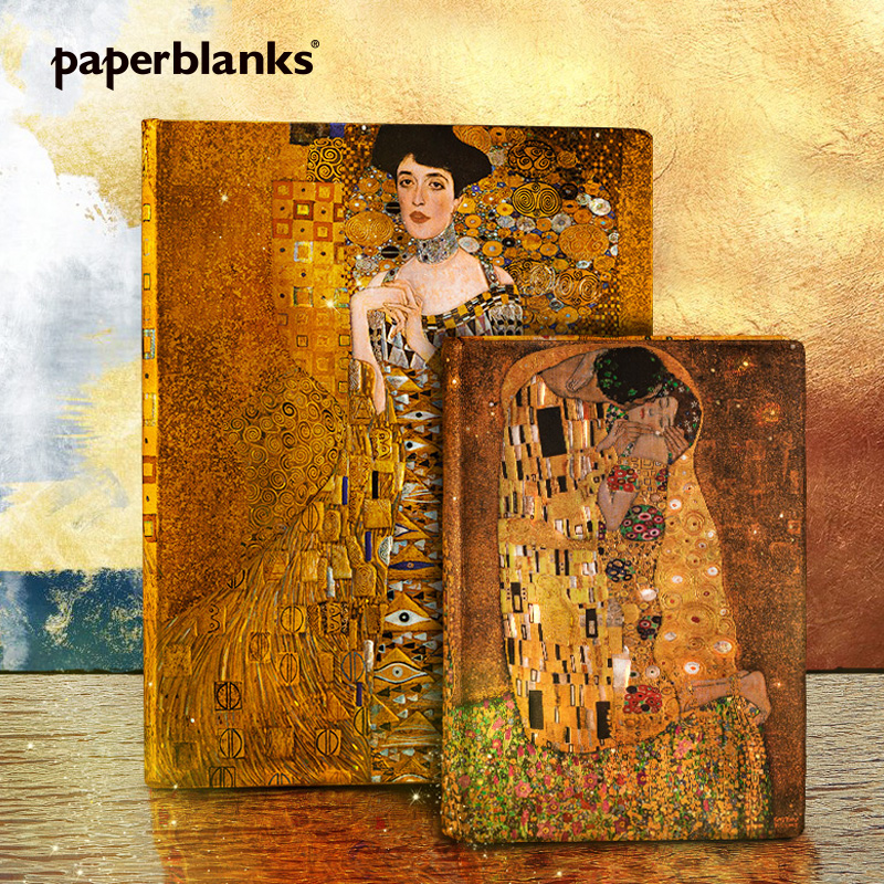 Paperblanks Notebook Book Klimt Series Notepbook Classic Renaissance High-end Book Imported Ledger Precious Personality Creative Gift Gift