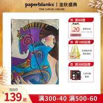 paperblanks flagship store Chollima series Hand account book book reading excerpt book retro childrens notebook Laura Biqi painting works Maria and horse