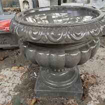 Flower pot mold Pot cement mold Round flower pot mold Bottom grout second generation cement mold Large large court