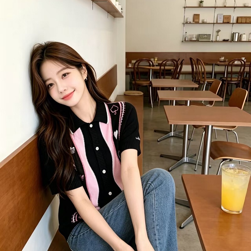80% off Special Zone|Limited-Time Special Offer|New Arrivals|Jennie-Style Knitted Cardigan Short-Sleeve Heart Sweater T-Shirt for Women 80% off Special Zone|Limited-Time Special Offer|New Arrivals|Jennie-Style Knitted Cardigan Short-Sleeve Heart Sweater T-Shirt for Women