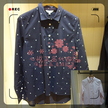 French AIGLE AGao 21 years Spring Summer MURLA female printed long sleeve casual shirt N6904 N6906