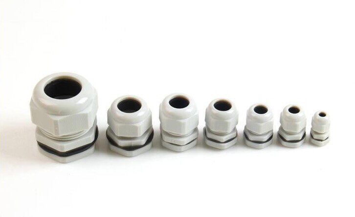 Plastic cable fixing head Glan head Metric M(PG) series Nylon cable waterproof connector M12 M20