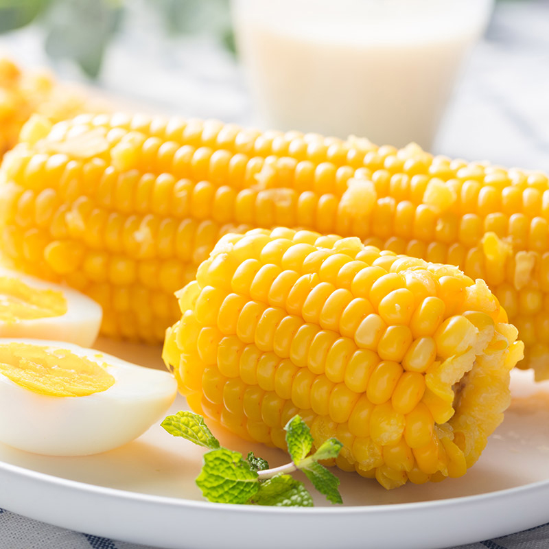 21 years of new season corn glutinous corn day diligent grain net yellow glutinous 8 low sweet vacuum viscosity breakfast coarse grain