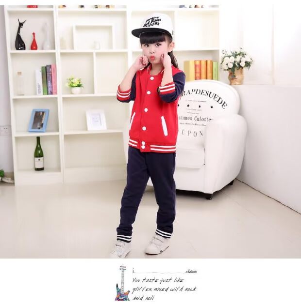 Đồng phục mới, quần áo mẫu giáo, bộ đồ mùa thu và mùa đông, trò chơi ở trường, lớp học của trẻ em, mùa xuân và mùa thu, học sinh trung học cơ sở, tùy chỉnh đồng phục mầm non đẹp