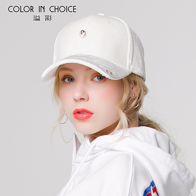 溢彩帽子女韩版春夏季棒球帽洋气遮阳防晒帽子女太阳帽女防晒遮脸