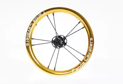 Panda Cavaliers Panda Knight Brand 12 inch aluminum alloy wheel set children's slide car modification accessories