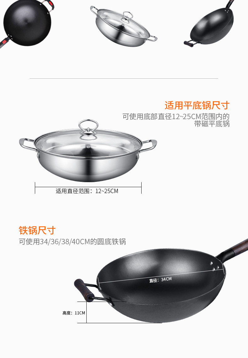 bếp từ hay bếp hồng ngoại Bếp điện từ lõm bề mặt 3500W Người tiêu dùng và thương mại điện từ cao cấp nồi lẩu xào ắc quy bếp frico