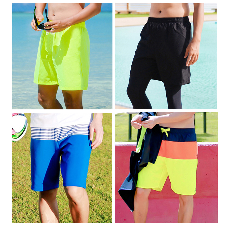 Men's Beach Pants Casual Shorts Large Size Quick-Drying Men's Couples Vacation Five Points Seaside Swimming Shorts