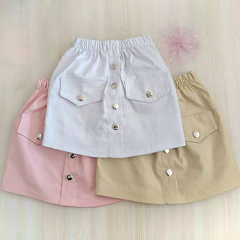 Summer new denim fashionable baby girl skirt