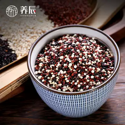 Yangchen tricolor rice non-organic meal replacement Porridge non-ready-to-eat Peruvian imported quinoa 500g can be used with chia seeds