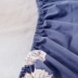 Giường cotton lisa nguyên chất cotton dày chà nhám Giường lisa Simmons bảo vệ 1,8 mét 1,5m giường chống trượt đơn mảnh - Trang bị Covers