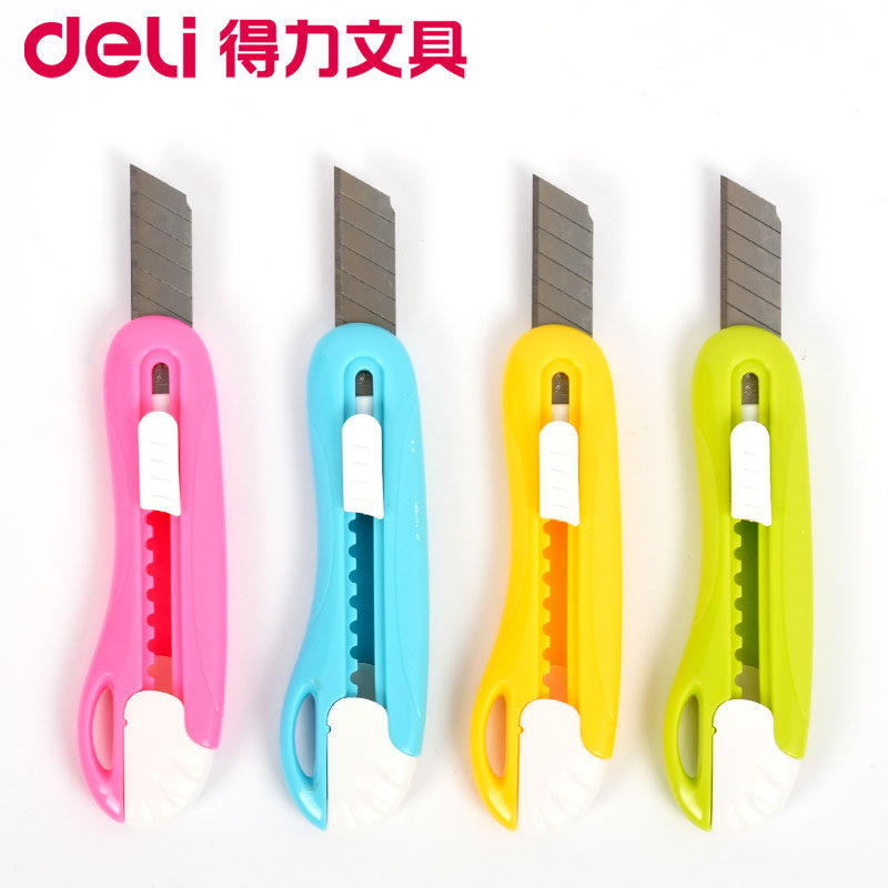 Powerful utility knife small paper cutter stainless steel blade multi-functional student office supplies handmade utility knife