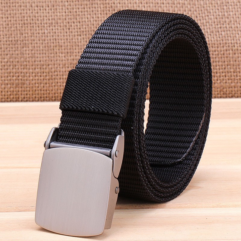 3.0 tự động khóa tốc độ khô nylon vành đai chiến thuật ngoài trời quần học sinh vành đai huấn luyện quân sự có thể được tùy chỉnh LOGO - Thắt lưng dây nịt da nam